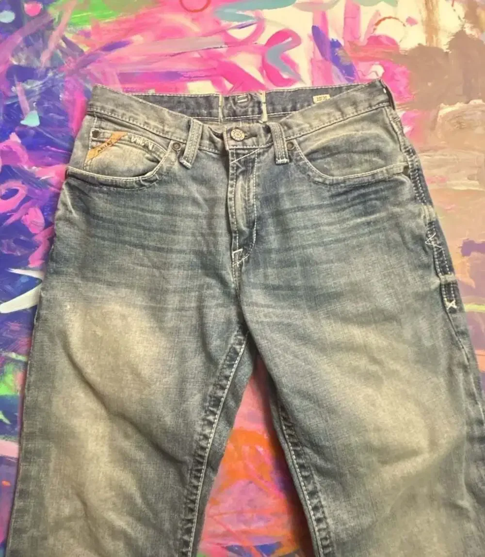 Ariat Denim Blue Jeans Size 32x30